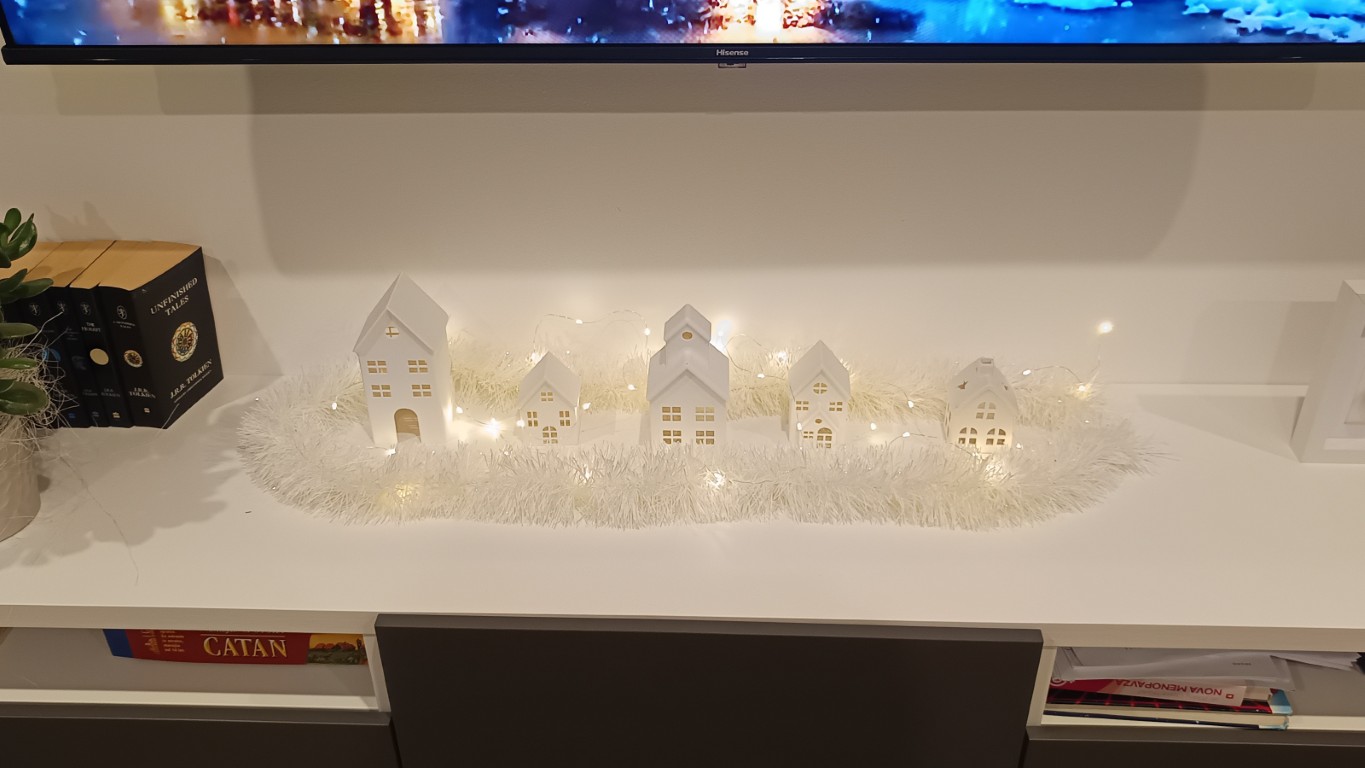 3D Christmas Houses for Tea Lights